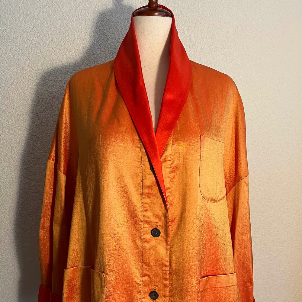 Vintage Romeo Gigli 100% Silk Blazer from the Fall 1994 Collection (US 6, IT 42)